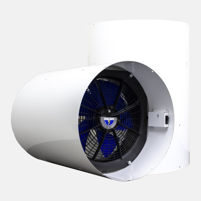 F-22 Open Ceiling Destratification Fan